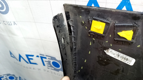 Left threshold Kia K5 21-24 black, scratches, tear, worn, broken fasteners