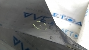 Right threshold Kia K5 21-26 black, scratches, broken fastening