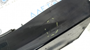 Right threshold Kia K5 21-26 black, scratches, broken fastening