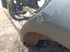 Quarter wing rear left Toyota Avalon 13-18 on the body, green, pokes