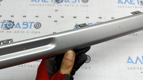 Jeep Compass 22-26 front bumper lower molding, silver, chips