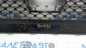 Jeep Compass 22-26 front bumper lower grille for radar, with parking sensors plugs, scratches, non-factory holes