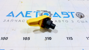 Volvo XC90 16-22 hood release handle under the hood