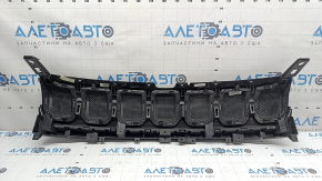 Jeep Compass 22-23 radiator grille assembly, 3 parts, blind chrome inserts