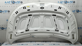 Kia Niro 23-26 aluminum hood, white SWP