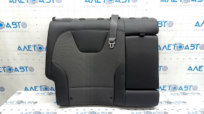 Rear seat backrest, 2nd row, right, Kia Niro 23-26 HEV, combined, black, with belt, with armrest, dented