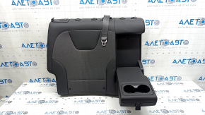 Rear seat backrest, 2nd row, right, Kia Niro 23-26 HEV, combined, black, with belt, with armrest, dented