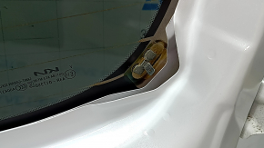 Kia Niro 23-26 bare trunk door with glass, tinted, white SWP