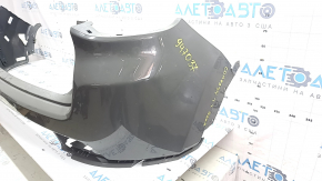 Jeep Compass 22-26 rear bumper, bare upper part, for parking sensors, white PW7, scratches
