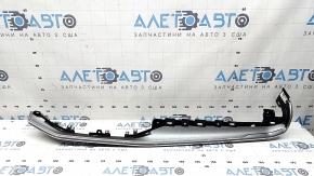 Right lower front panel trim for Jeep Compass 22-26, graphite with chrome