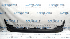 Jeep Compass 22-26 front bumper lip: structure, tears, scratches, cracks, scuffs