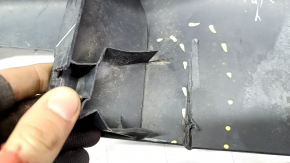 Left threshold for Jeep Compass 17-26 structure, scratches, broken fasteners, cracked