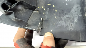 Left threshold for Jeep Compass 17-26 structure, scratches, broken fasteners, cracked