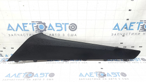 Left upper side center console trim for Jeep Compass 22-26, black, scratches
