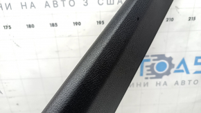 Left upper side center console trim for Jeep Compass 22-26, black, scratches