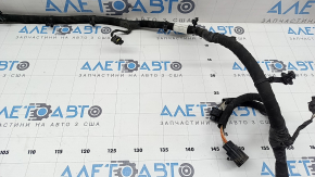 Jeep Compass 22-23 rear bumper wiring for parking sensors, BSM, and foot-operated trunk opening sensor
