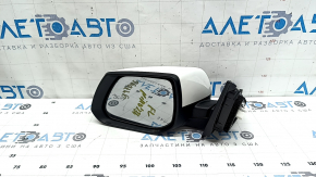 Left side mirror for Kia Niro 23-26 HEV, PHEV, 8-pin, turn signal, heated, BSM, white