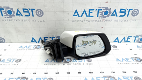 Right side mirror for Kia Niro 23-26 HEV, PHEV, 8 pins, turn signal, heated, BSM, white