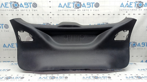 Jeep Compass 17-26 black lower tailgate trim with scratches