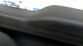 Jeep Compass 17-26 black lower tailgate trim with scratches