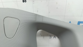 Upper right arch trim for Jeep Compass 22-22, gray with belt trim, scratches