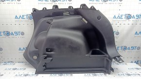 Jeep Compass 17-26 lower right arch trim, black, with a pocket, scratches, whitened plastic