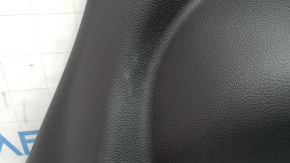 Jeep Compass 17-26 lower right arch trim, black, with a pocket, scratches, whitened plastic