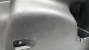 Jeep Compass 17-26 lower right arch trim, black, with a pocket, scratches, whitened plastic