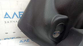 Jeep Compass 17-26 lower right arch trim, black, with a pocket, scratches, whitened plastic