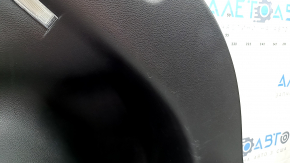 Jeep Compass 17-26 lower right arch trim, black, with a pocket, scratches, whitened plastic