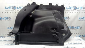 Lower left arch trim for Jeep Compass 17-26, black, with pocket