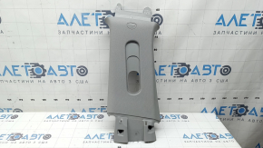 Left center pillar trim, upper belt, Jeep Compass 22, gray, with plug