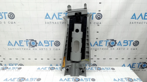 Left center pillar trim, upper belt, Jeep Compass 22, gray, with plug