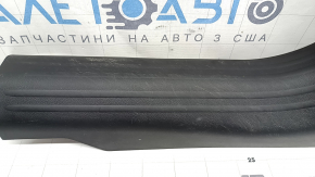 Jeep Compass 17-26 black front left door sill plate, scratched, worn