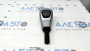 Jeep Compass 22-25 leather gear knob, gray trim