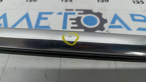 Door-glass molding, central front left, Volvo XC90 16-22, chrome, scratched