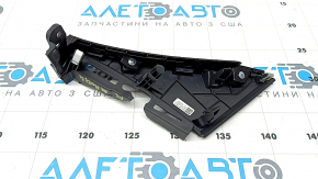 Upper left front panel trim for Kia Niro 23-26, black with glossy black and chrome