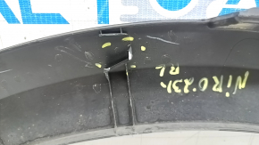 Rear left fender arch trim for Kia Niro 23-26, structure, broken fasteners