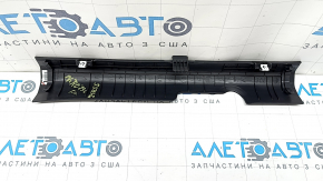Inner door sill trim, front left, Kia Niro 23-26 HEV, PHEV, black, worn