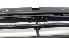 Lower front bumper grille assembly Kia Niro 23-26 HEV, PHEV structure, without parking sensors, for radar, without plug, breaks, cracks, non-factory holes