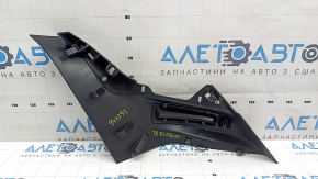 Left rear lower rear pillar trim for Volvo XC90 16-26, under the belt, black, scratches