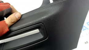 Left rear lower rear pillar trim for Volvo XC90 16-26, under the belt, black, scratches