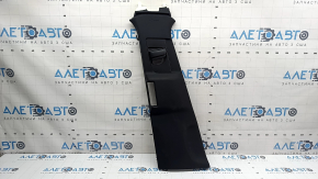 Left upper center pillar trim, Volvo XC90 16-26, black, needs cleaning, worn