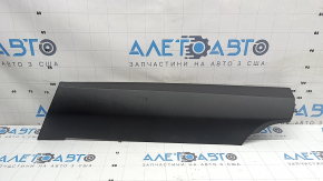 Volvo XC90 16-26 black, worn rear pillar trim, lower left