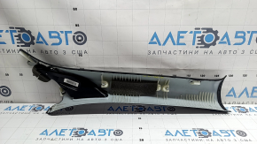 Volvo XC90 16-26 black, scratched upper left front pillar trim
