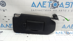 Volvo XC90 16-26 right sun visor, black, illuminated, without hook