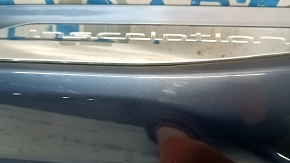 Lower rear left door trim for Volvo XC60 18-20 with chrome molding, scratches, sand
