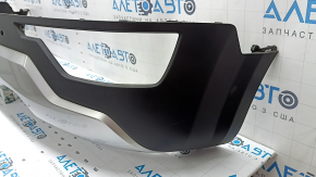 Kia Niro 23-26 HEV rear bumper lip, PHEV structure for parking sensors, with trim, without plug, scratches, cracks in fasteners