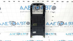 Kia Niro 23-26 rear center console trim, black, under the air vent, worn