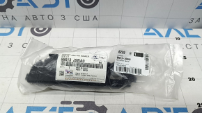 Left rear bumper mount for Hyundai Kona 22-23